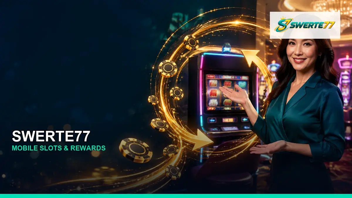 SWERTE77 mobile slots promotion for Philippine players